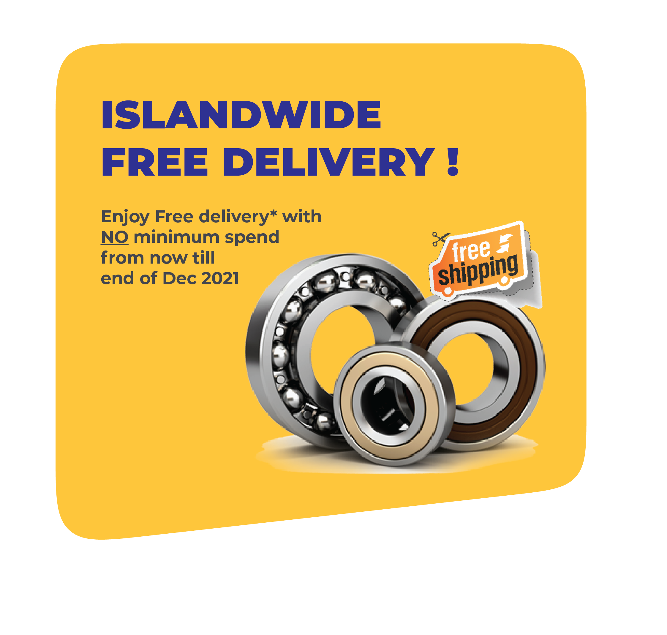 Free delivery within singapore